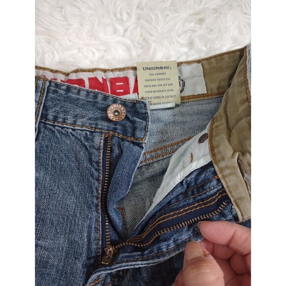 Union bay Unionbay Boys Size 10 Light Wash Straight Leg Jeans - Picture 11 of 14